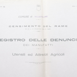 Denuncia del rame